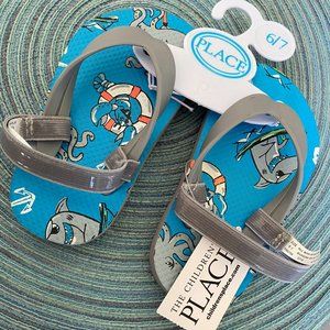 Size 6/7 Toddler Boy's Flip Flop Sandals
